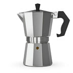 Cafetera Italiana 300ml | Aluminio con Válvula Inoxidable