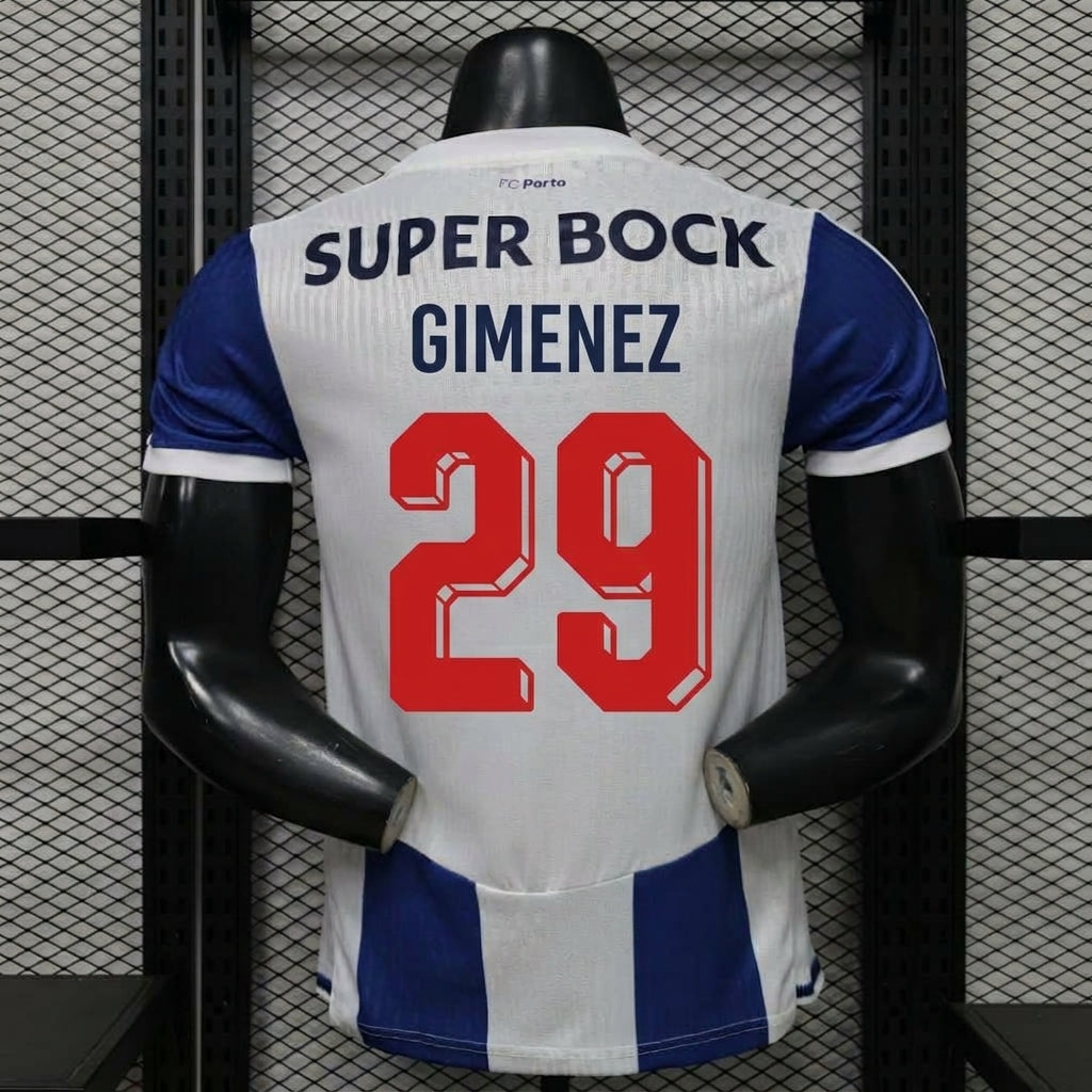 Jersey Porto 26/27 – Versión Jugador | Santi Giménez | Legión Mexicana