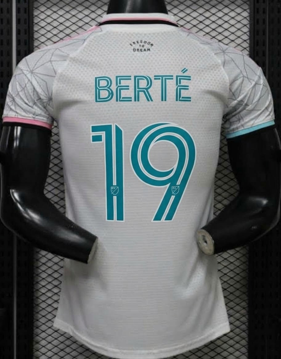Jersey Inter Miami 26/27 – Versión Jugador | Bernardo Berterame | Legión Mexicana