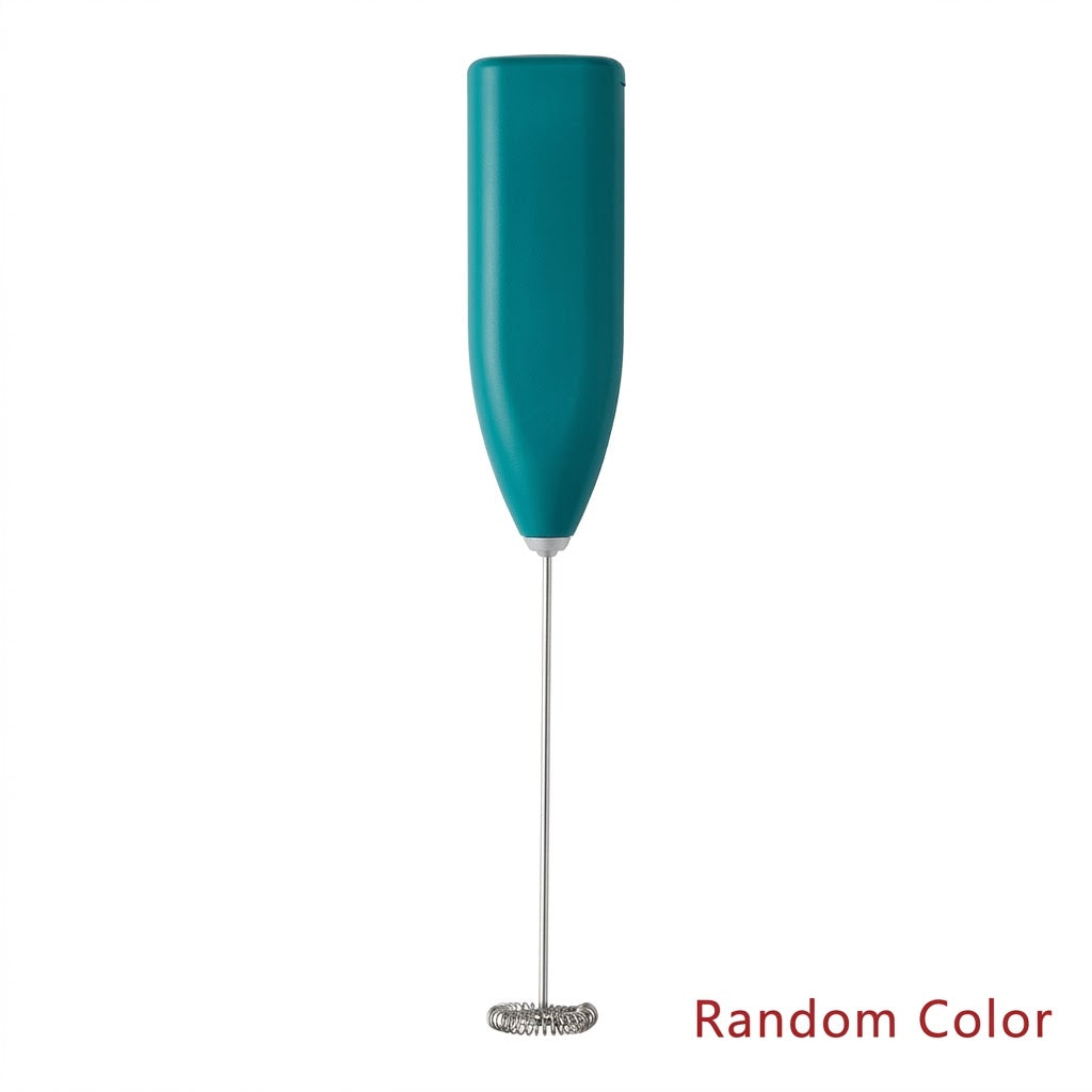 Batidor Eléctrico Manual para Huevos y Café – Mini Mixer 20cm Colores Surtidos
