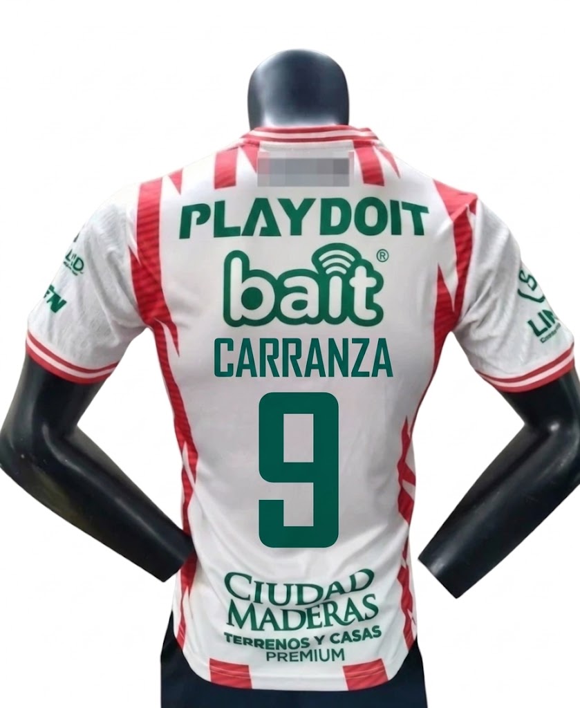 Jersey Local Necaxa Liga MX Temporada 26/27 – Versión Jugador