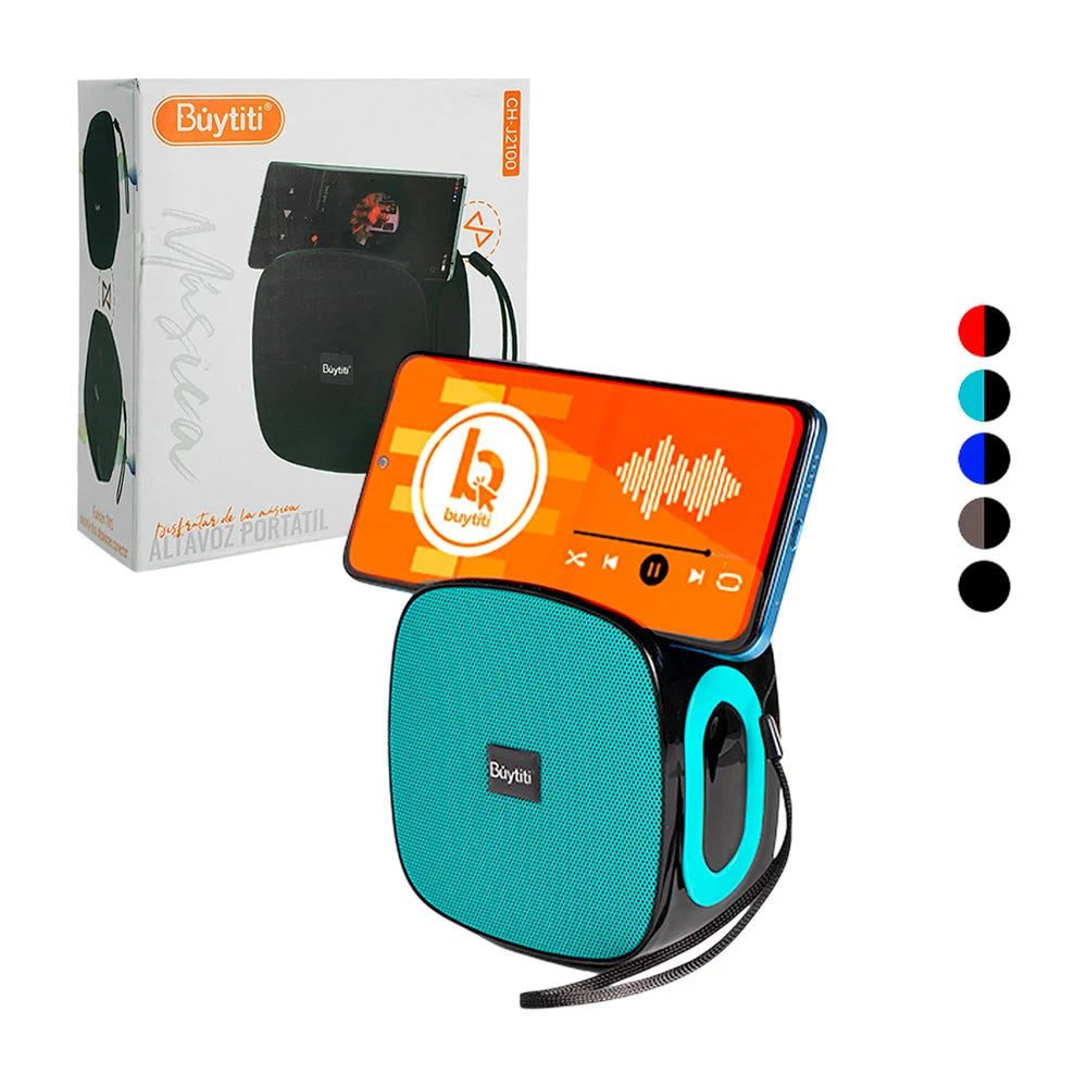 Bocina porta celular, Buytiti multicolor