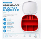 Organizador Joyero con 7 Espacios y Luz LED – Estuche para Joyas y Accesorios