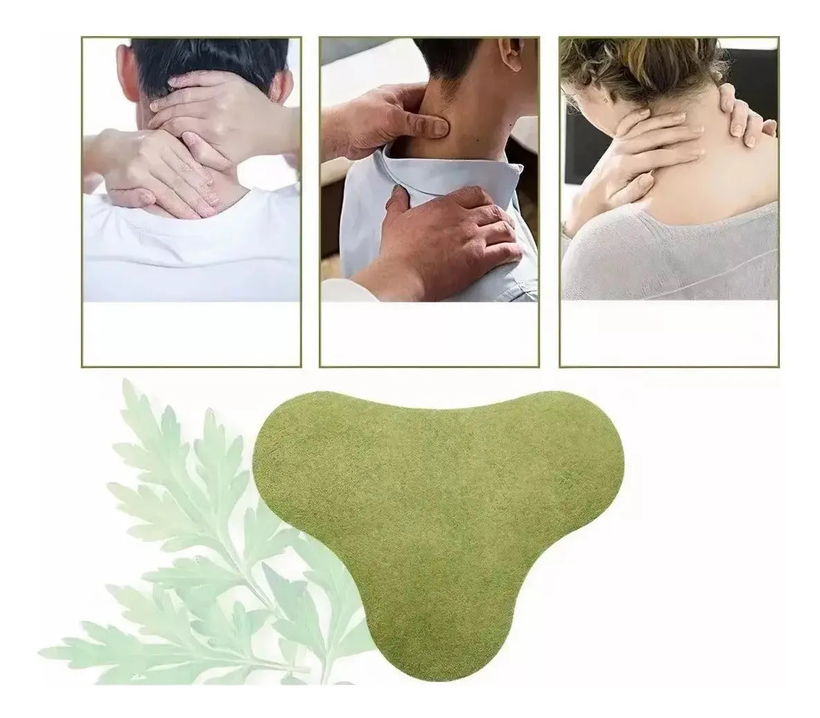 Parches Analgésicos Cervicales de Ajenjo Hyllis – Dolor Cuello y Hombros, 10 Unidades