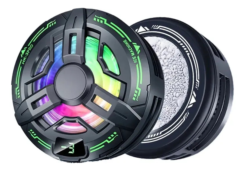 Enfriador Magnético para Celular — 4500 RPM + Luz RGB