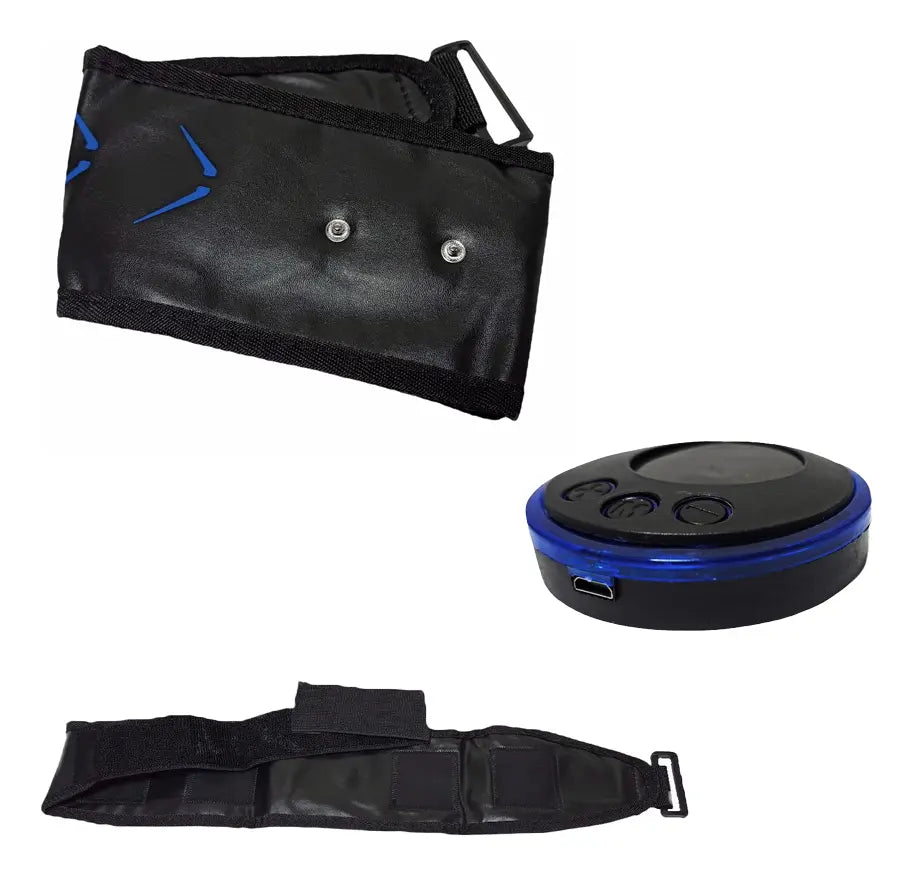 Cinturón Electro-Estimulador Abdominal EMS – Tonificador y Quemador de Grasa