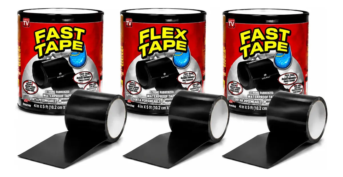 Cinta Caucho (Fast Tape) 10cm X 1.5mts