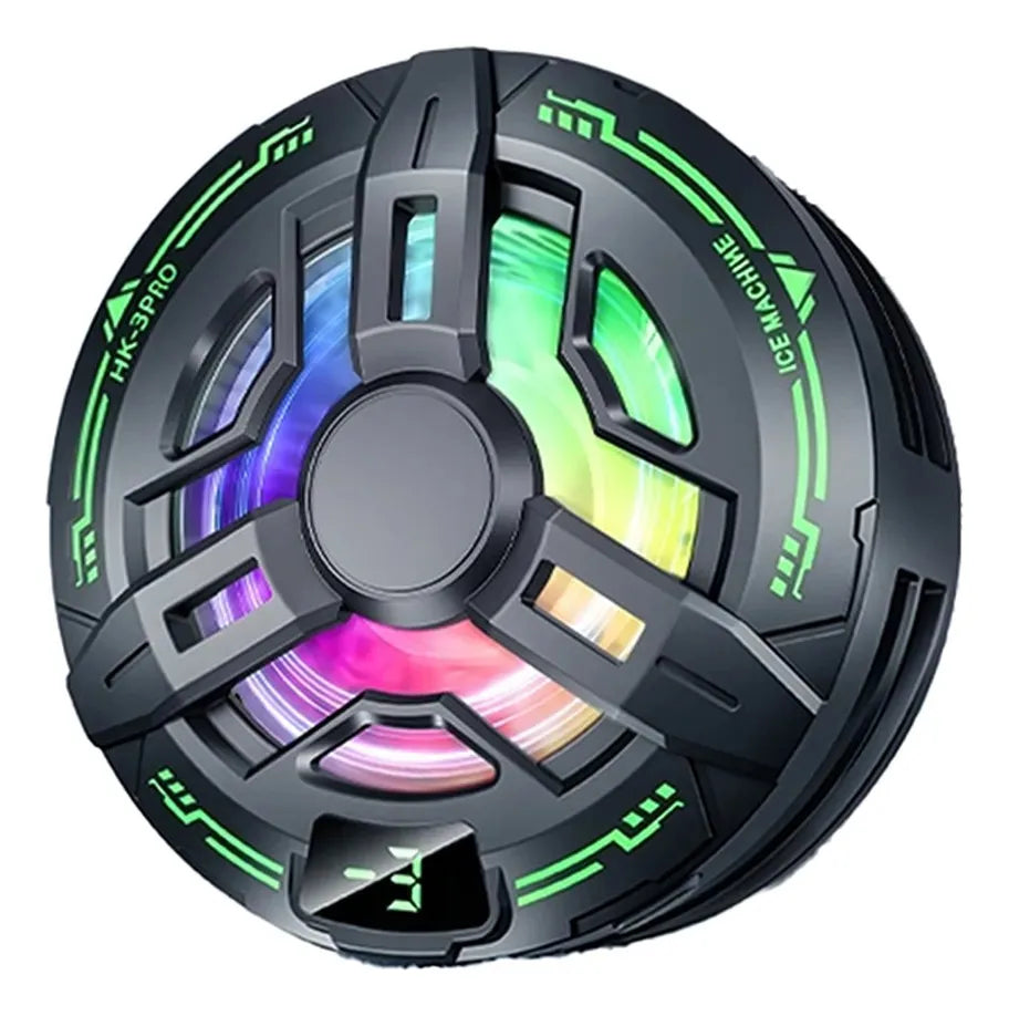 Enfriador Magnético para Celular — 4500 RPM + Luz RGB