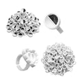 Kit 100 Anillos Separadores para Adhesivo de Pestañas – Accesorios para Extensiones