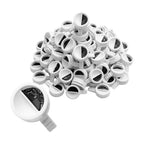 Kit 100 Anillos Separadores para Adhesivo de Pestañas – Accesorios para Extensiones