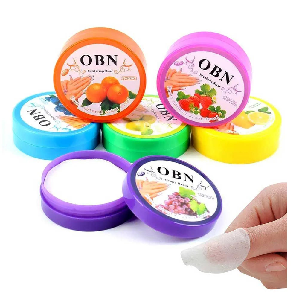 Pack 12 Estuches con 32 Toallitas c/u para Remover Esmalte de Uñas