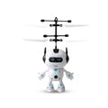 Robot Helicóptero Volador con Luz LED y Sensor de Proximidad — Control por Palma