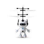 Robot Helicóptero Volador con Luz LED y Sensor de Proximidad — Control por Palma