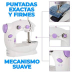 MINI MAQUINA ELECTRICA PARA COSER CON 2 VELOCIDADES Y LUZ LED