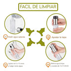 Dispensador Spray de Aceite para Cocina – Atomizador de Vidrio 100ml