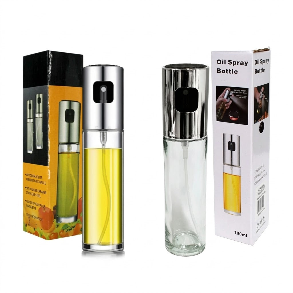 Dispensador Spray de Aceite para Cocina – Atomizador de Vidrio 100ml