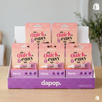 Pack 5 Pegamentos para Pestañas Dapop Color Negro – Adhesivo Profesional 9g c/u