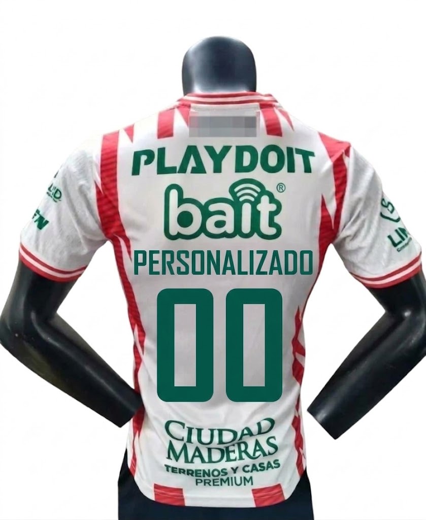 Jersey Local Necaxa Liga MX Temporada 26/27 – Versión Jugador