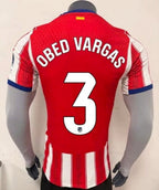 Jersey Atlético de Madrid 26/27 – Versión Jugador | Obed Vargas | Legión Mexicana