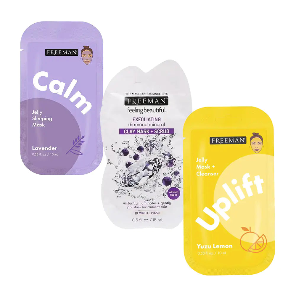 Mascarilla Exfoliante FREEMAN con Extractos Naturales – Limpieza Facial Profunda